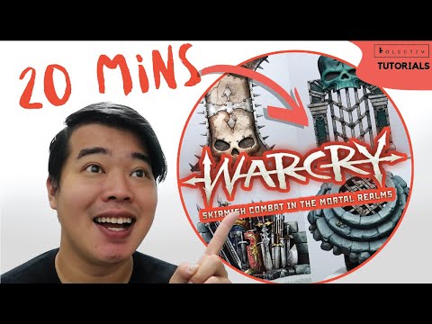 Painting Warcry Catacombs Terrain