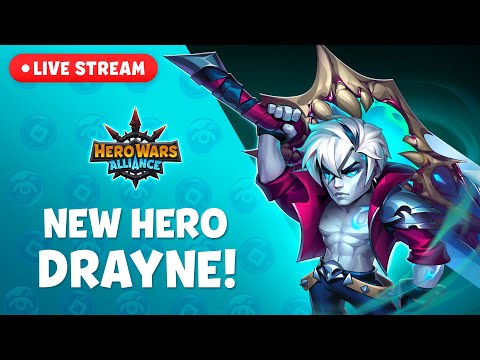 Meet the New Hero Drayne + Giveaway LIVE! | Hero Wars: Alliance
