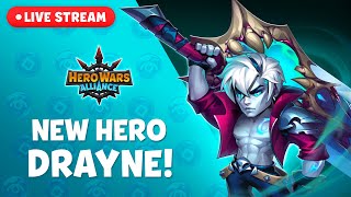 Download lagu Meet the New Hero Drayne   Giveaway LIVE! | Hero Wars: Alliance mp3