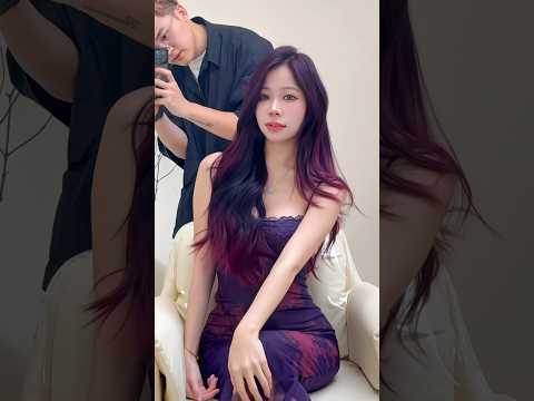 Dark Purple Hair Color Transformation | Trendy Deep Purple Look at KL Salon (Seri Kembangan • Bukit Jalil)