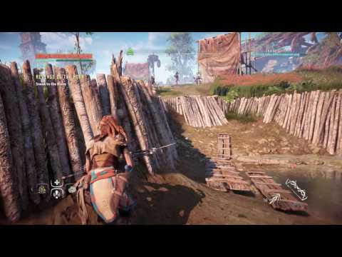 Horizon Zero Dawn the metal ring sneak to the blaze