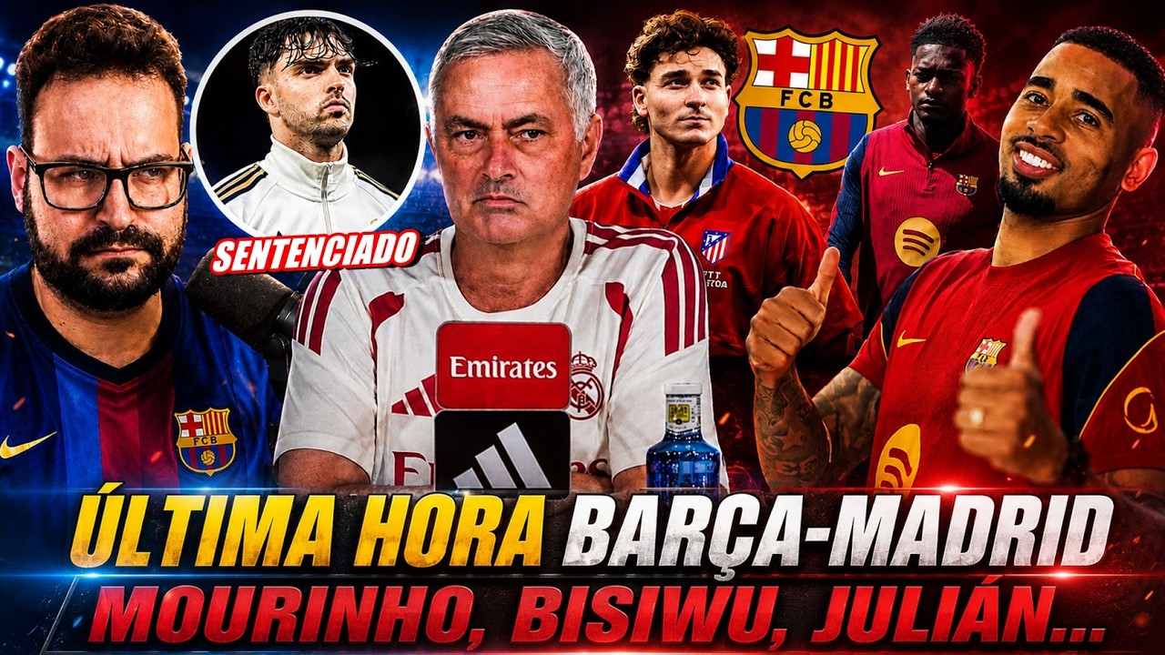 🚨MOURINHO sobre JULIÁN: "NO JUGARÁ" Y SENTENCIA a ASENCIO - PARTE MÉDICO BISIWU y G. JESUS ENTRENA