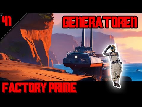 ⚡Die ERSTEN GENERATOREN - TurboFuel BUILD - SATISFACTORY: Factory Prime - 41