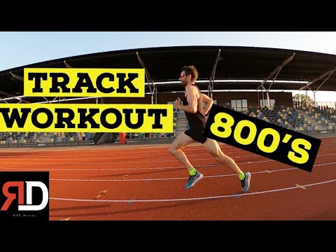 Track Workout Speedwork : 5x800 Richard Murray