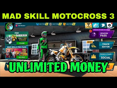 Mad Skills Motocross 3 Mod Android - Full Gameplay ✅