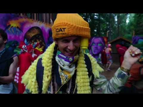 Shiny Things sunrise at the Grove - Shambhala 2022