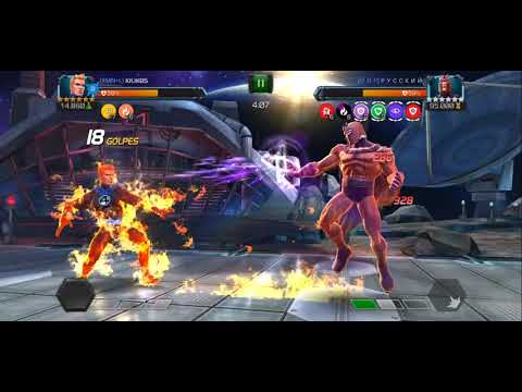 MCOC - Alliance War Season 25 | Human Torch vs r3 Magneto Boss One-shot