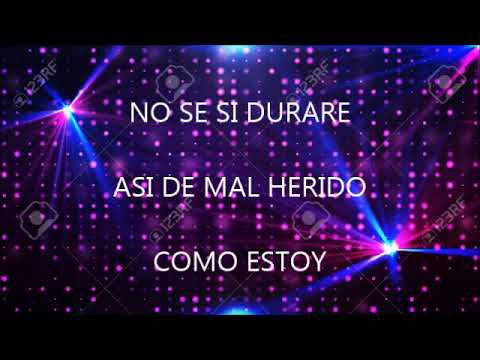 GILBERTO SANTA ROSA MAL HERIDO CON LETRA