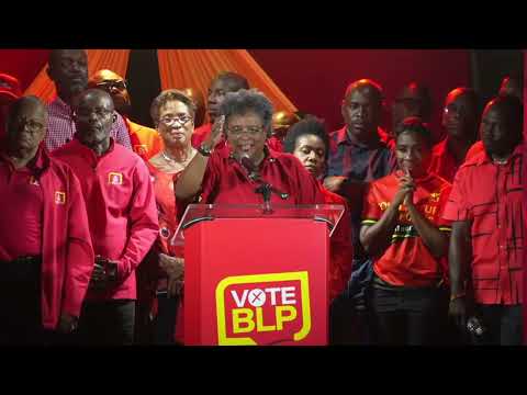 MIA MOTTLEY SECURES THIRD STRAIGHT 30–0 MANDATE AS RED WAVE SWEEPS BARBADOS