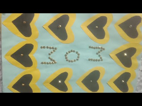 How to mom's birthday card ! Omaima's  world || Very easy