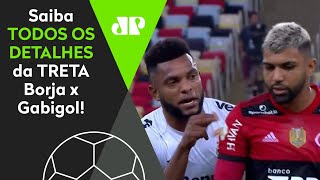 Veja o que Borja falou para o Gabigol na treta em Flamengo x Grêmio