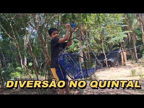 TIROLESA CASEIRA PARA CRIANÇAS Segura e Barata! 🎢