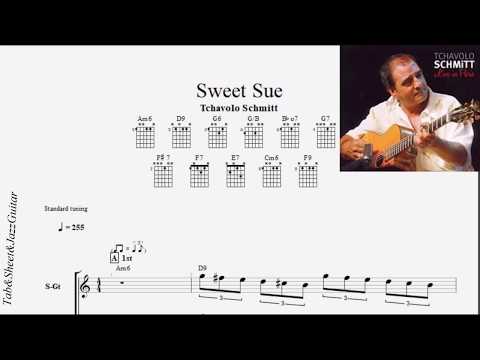 Sweet Sue Tchavolo Schmitt Tab Sheet JazzGuitar
