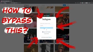 How to bypass Instagram login | incognito mode | see sb's profile