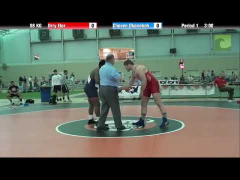 Greco 98 KG Orry Elor vs. Cheven Okonoboh
