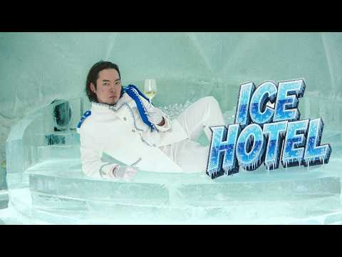 A Day in the Ice... Japan Ice Hotel Experience🧊 (Ice Bar, Ice Restaurant, Ice Cafe, Hokkaido, Sno...