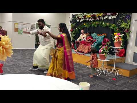 Laddunda song with husband at marriage reception😍🥰