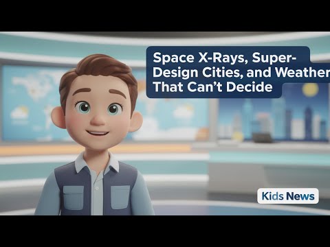 Space X-Rays, Super-Design Cities, and Weather That Can’t Decide