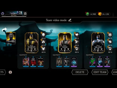 Klashi  tower and bone shield  vs gold classic Ninja's  team mortal Kombat mobile