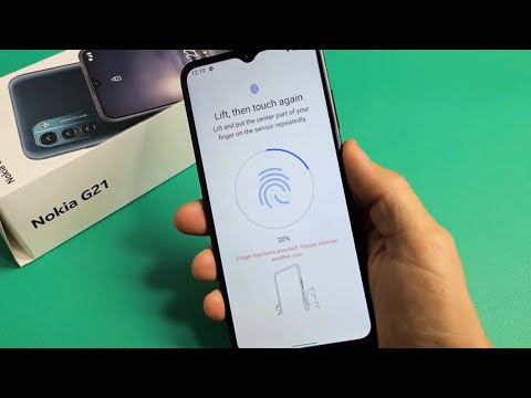 Nokia G21/G20: How to Setup Fingerprint ID Password
