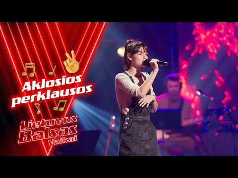 Liveta Burniauskaitė - Passenger | Blind auditions | The Voice Kids. Lithuania S3