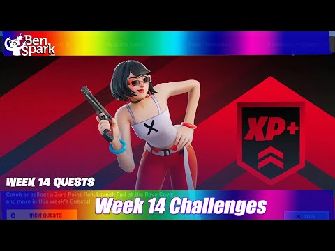 How To Complete All Week 14 Quests - Easy Location Guide - Fortnite Chapter 3 Season 3 Vibin'