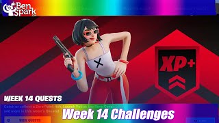 How To Complete All Week 14 Quests - Easy Location Guide - Fortnite Chapter 3 Season 3 Vibin'