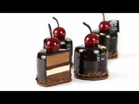 Tarta Selva Negra Individual - Individual Black Forest Cake