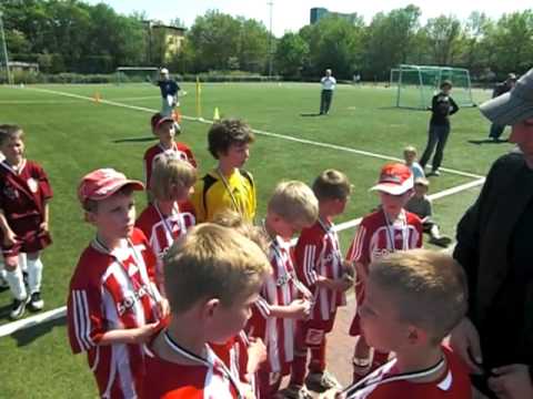 Siegerehrung bei Borussia Friedrichsfelde am 01.05.2009