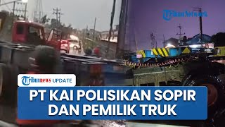 PT KAI Laporkan Sopir dan Pemilik Truk Buntut Kecelakaan Kereta Api Harina di Kawasan Kaligawe