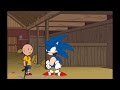 Caillou Kills Sonic Grounded
