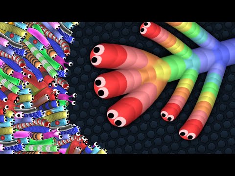 Slither.io A.I. 200,000+ Score Epic Slitherio Gameplay