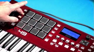 Video thumbnail for Akai Pro MAX49: Step Sequencing with MIDI by AkaiProVideo
