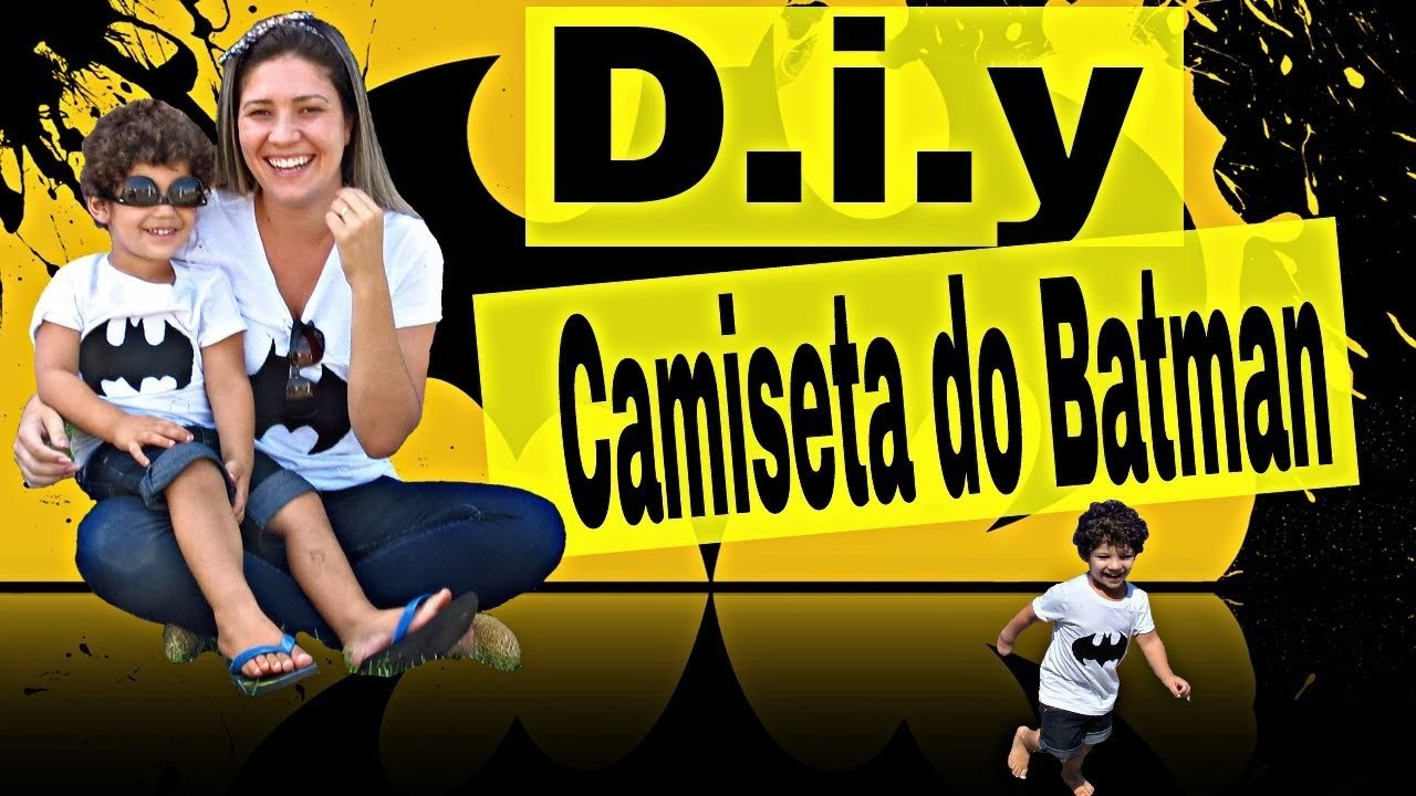 Watch Now D.I.Y- Linda camiseta com o símbolo do Batman/Tal mãe tal filho-por BrunaFarinelli! D.I.Y- Linda camiseta com o símbolo do Batman/Tal mãe tal filho-por BrunaFarinelli!
