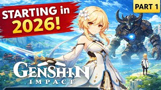 Genshin Impact Gameplay Walkthrough Part 1 (No Commentary)  Full Game, Beginner Guide