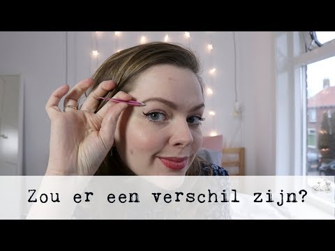 Kruidvat pincet Vs. Tweezerman | Budget Beauty Battle