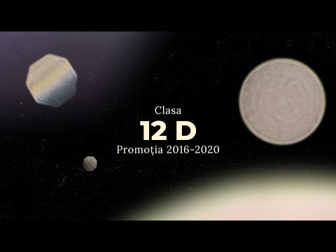 Clasa a 12-a D HCC - Promotia 2016-2020