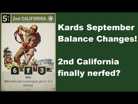 Kards: September Balance Patch Review!