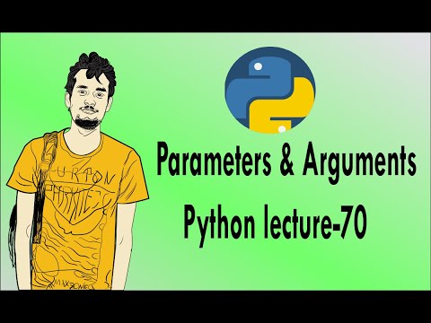 Python Bangla Tutorials 70 Parameters Arguments