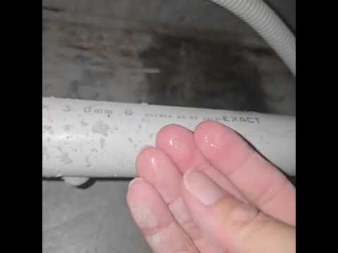 slab soffit edge water leaking issue 