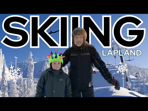 ESQUI NA LAPLANDIA | Ruka Ski Resort (Finlândia) | Excelente esqui em família para iniciantes ➡ Pro