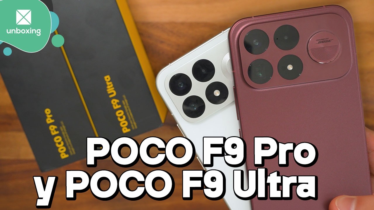 POCO F9 Pro y POCO F9 Ultra | Unboxing y vistazo