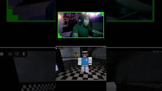 HOW DI HE GO PASS THE WALL BROO..... #fnaf #gaming #horrorgame