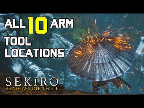 Sekiro Shadows Die Twice - All 10 Prosthetic Arm Tool Locations!
