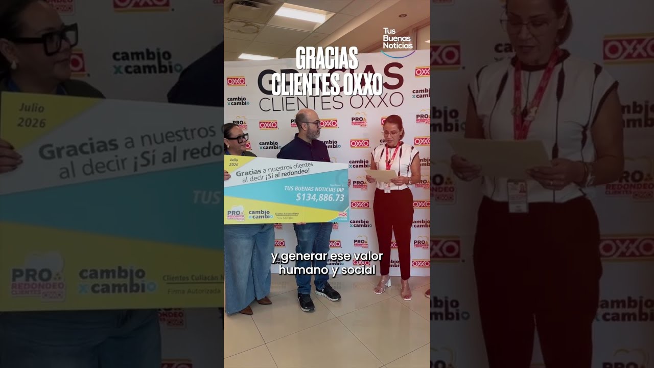 Gracias Clientes OXXO por decir sí al redondeo