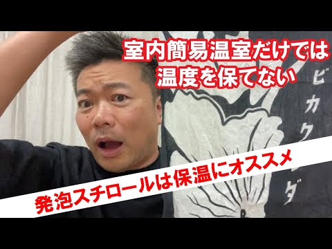 園芸 温室内の温度管理はどうすればいいですか?