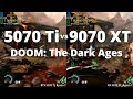 RT Mandatory But Is AMD Faster 5070 Ti Vs 9070 XT In DOOM The Dark Ages