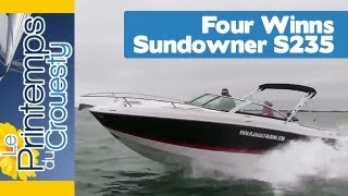 Four Winns Sundowner S235 : Test / Présentation - Printemps du Crouesty 2013