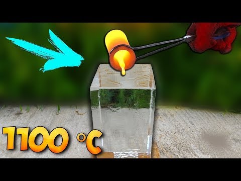 EXPERIMENT: LAVA VS  ICE