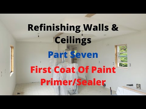 Refinish Mobile Home Walls And Ceilings - Part 7 - Primer/Sealer : E060 / BC Renovation Magazine